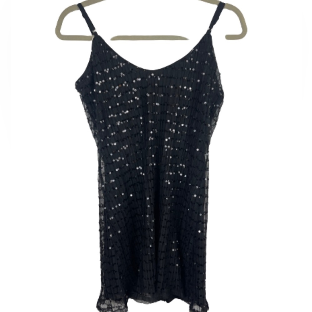 NWT Forever 21 party dress in black sequins size Small